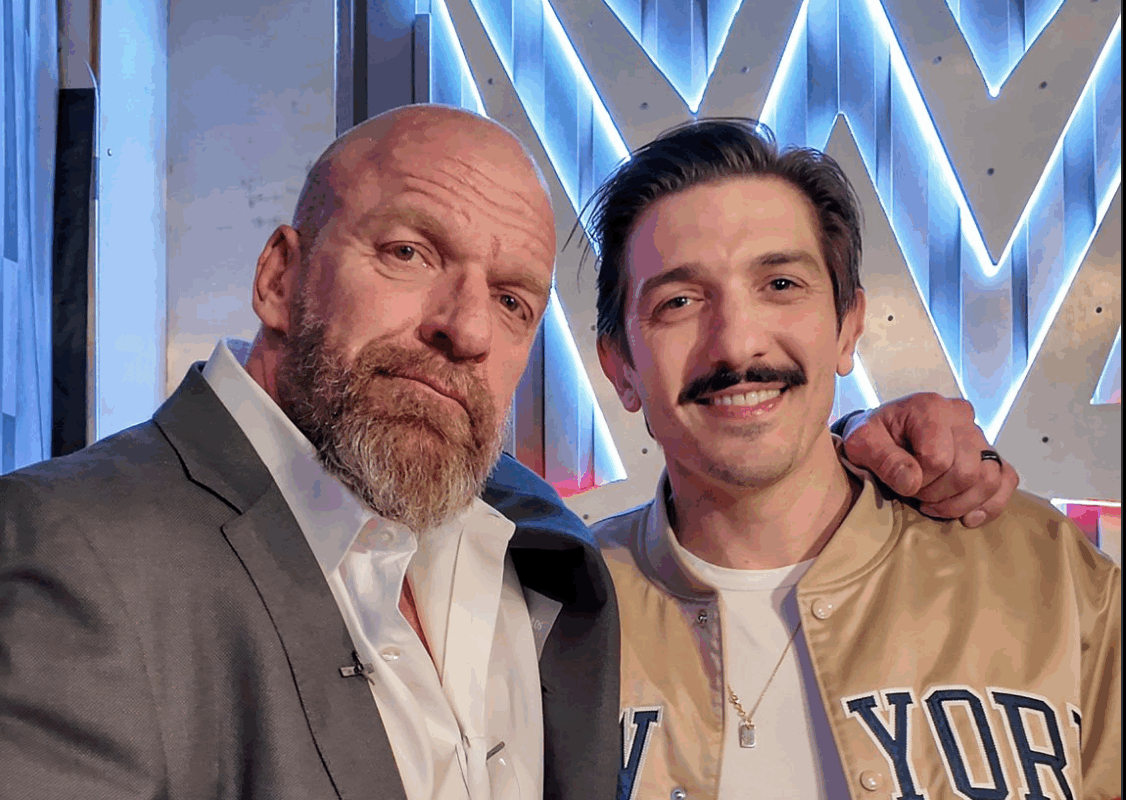 Triple H and Andrew Schulz